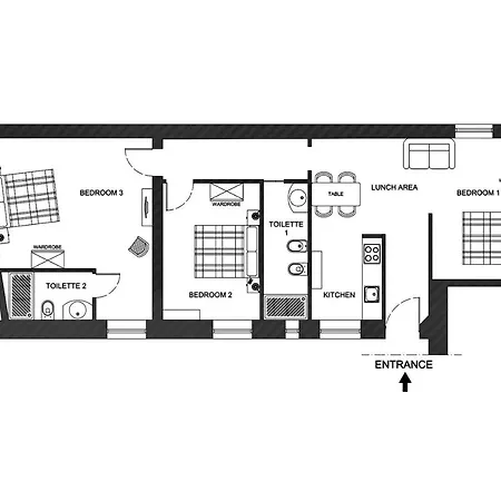 Apartment Ripetta Miracle Rome